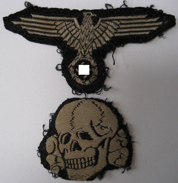  Tropical Waffen-SS BeVo cap-eagle & skull 