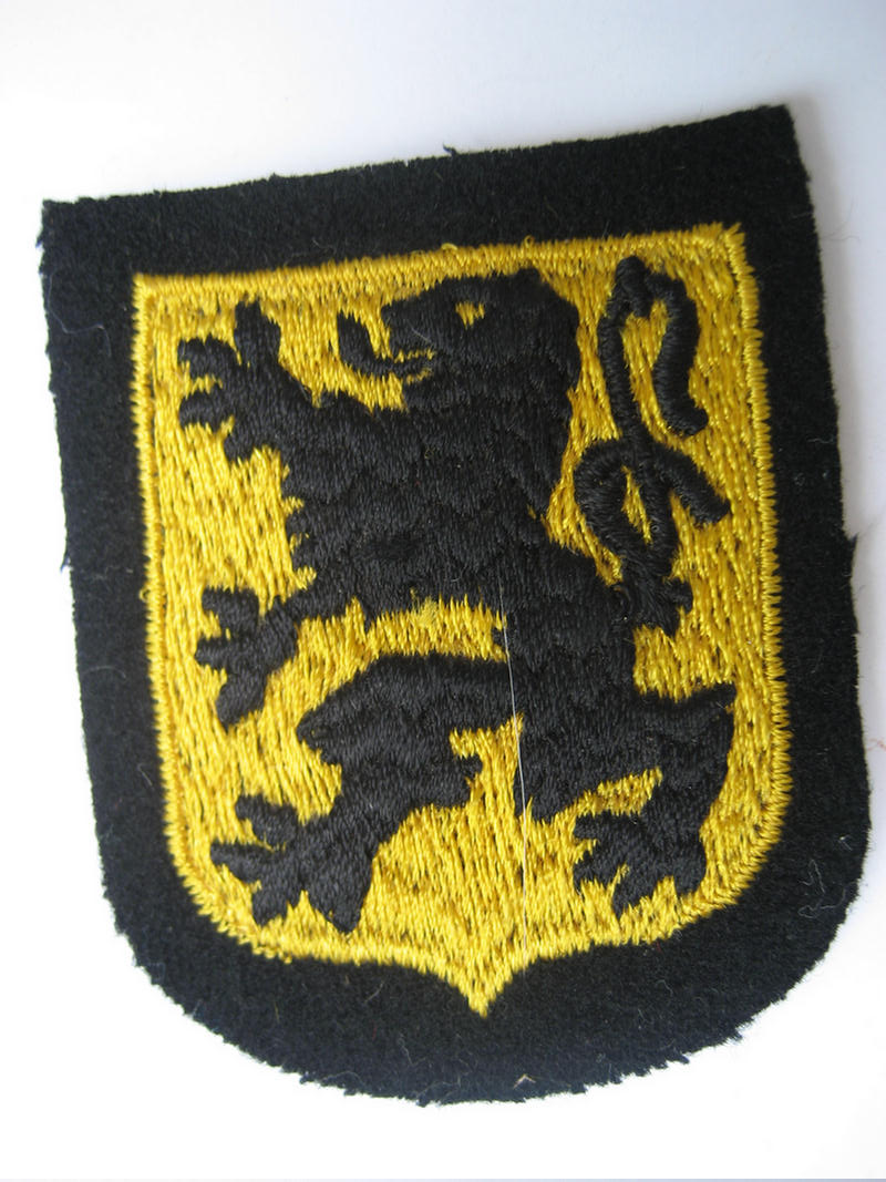  Waffen-SS RzM style arm-shield: 'Flandern' 