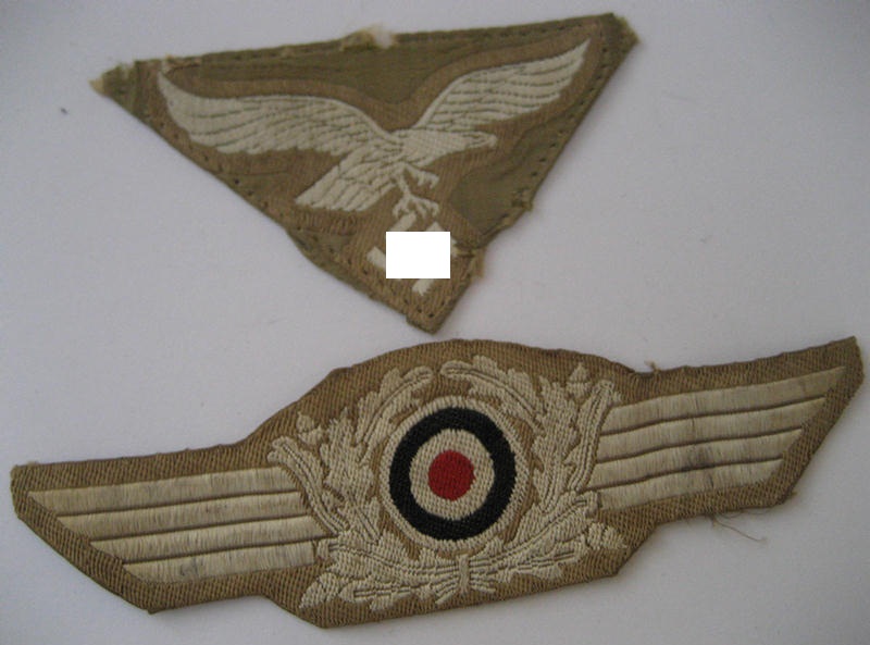  WH (Luftwaffe) BeVo 'Hermann Meyer' cap-set