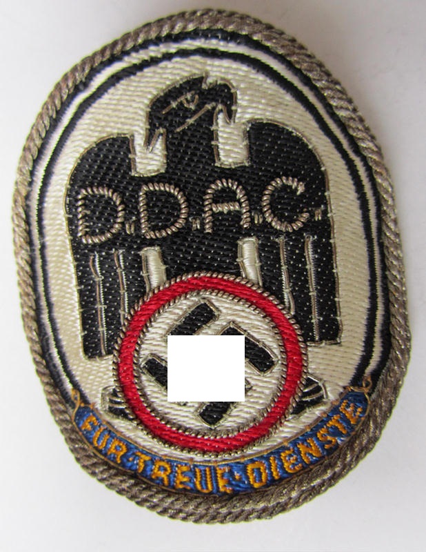  Hand-embroided D.D.A.C. 'brooch'