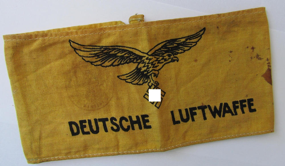 Pilots'-armband: 'Deutsche Luftwaffe'