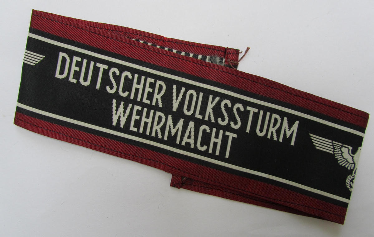  WH 'BeVo' armband 'Deutscher Volkssturm'