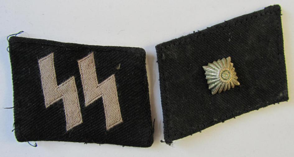  Waffen-SS 'BeVo'-style collar-tab set