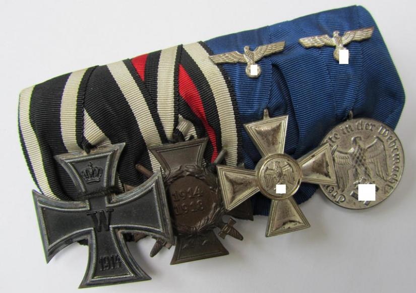 4-piece medal-bar (or 'Spange')