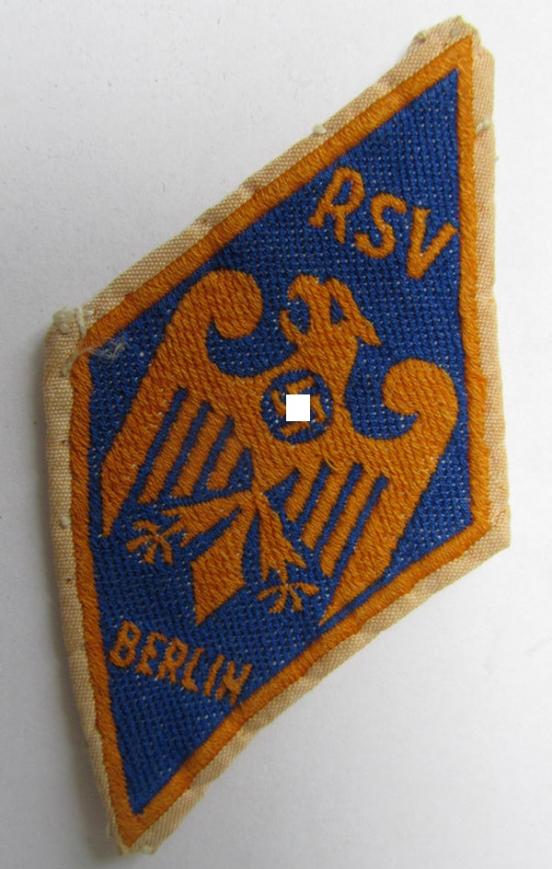  'BeVo'-woven 'Reichsbahn' sports-badge