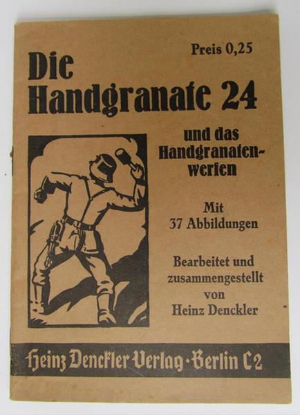  Booklet: 'Die Handgranate 24'