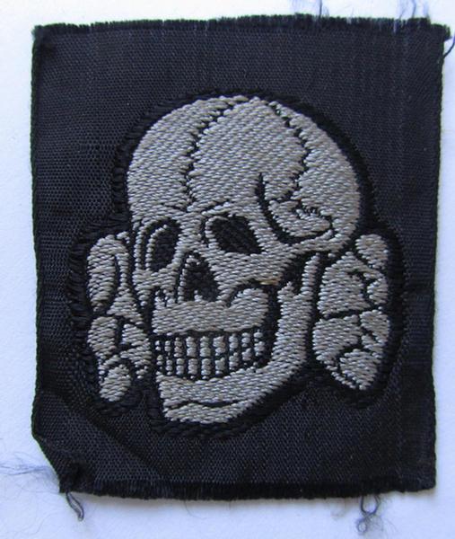  Waffen-SS 'BeVo'-type cap-skull