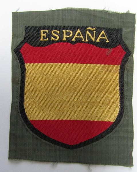  'BeVo'-woven armshield: 'Espana'