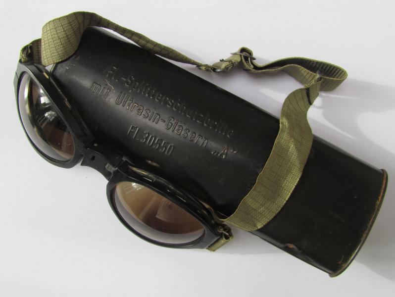  'Fl.-Splitterschutzbrille mit Ultrasin-Gläsern 