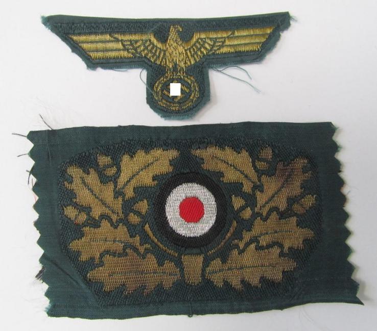  General officers' OS-cap-eagle & cocarde-set