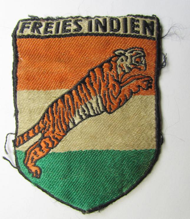  'BeVo'-type armshield entitled: 'Freies Indien'
