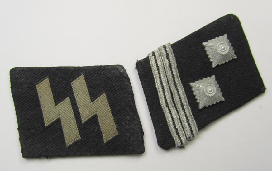  Waffen-SS NCO-pattern 'BeVo'-collar-tab-set