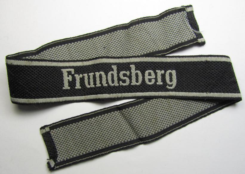  Waffen-SS cuff-title "Frundsberg"