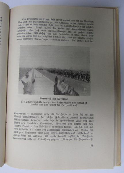 Nice - and interesting! - WH (Heer) 'Nachrichten'- (ie. signals-) related and/or period booklet entitled: 'Funker befunkt - Erlebnisberichte von den Kämpfen in Holland, Belgien und Frankreich' by: Karl Kühling, dated: 1941 - nice condition!