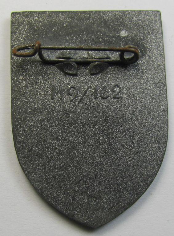 Neat - and unusually seen! - commemorative- and/or zinc-based, greyish-silver-coloured - N.S.D.A.P.-related 'tinnie', being a maker- (ie. 'RzM M9/162'-) marked example showing the text: 'Erster Kreistag - Luxemburg - 1942'