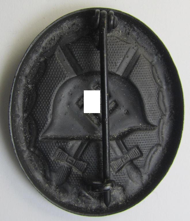 Neat - maker- (ie. '81'- or: 'G.H. Osang'-) marked - example of a black-class wound-badge (or: 'Verwundeten-Abzeichen in Schwarz') that comes in an overall very nice- (ie. hardly or even never used-), condition