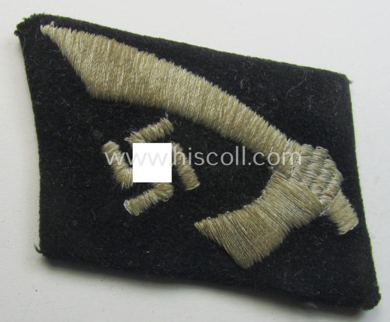 Waffen-SS, EM- (ie. NCO-) type collar-tab: '13. Waffen-Gebirgs-Division der SS 