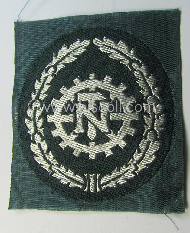 WH (Heeres) trade- ie. special-career patch for (former) 'TeNo'- (= 'Technische Nothilfe'-) staff-members