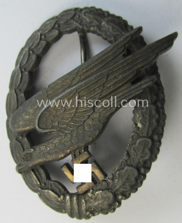 WH (Luftwaffe) 'Fallschirmschützen-Abzeichen' by the 'Assmann & Söhne'-company