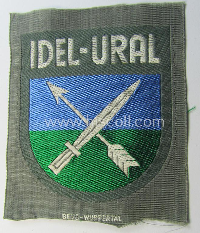 'BeVo'-woven armshield (ie. 'Ärmelschild'): 'Idel-Ural'