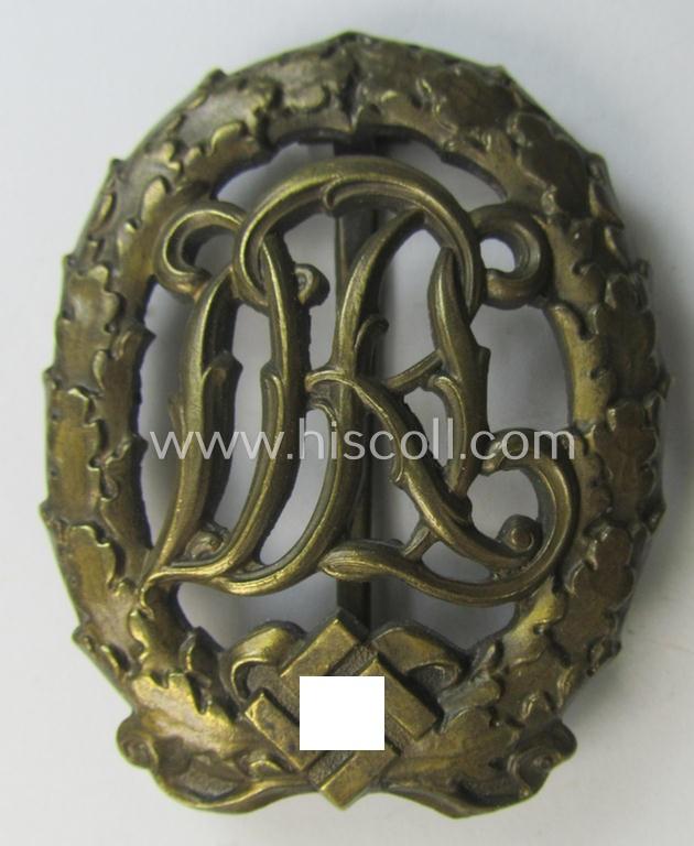 'Reichssportabzeichen DRL in Bronze' by: 'Wernstein'