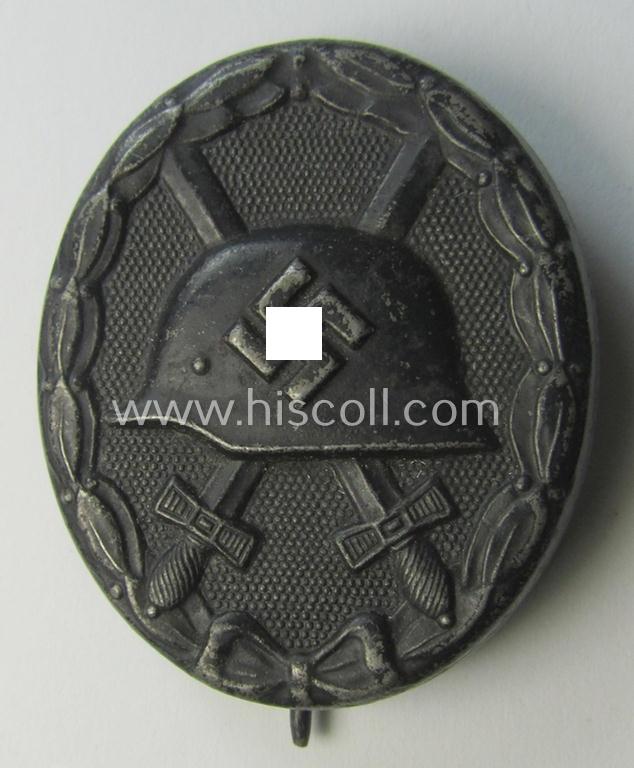Black-class wound-badge (or: 'Verwundeten-Abzeichen in Schwarz')