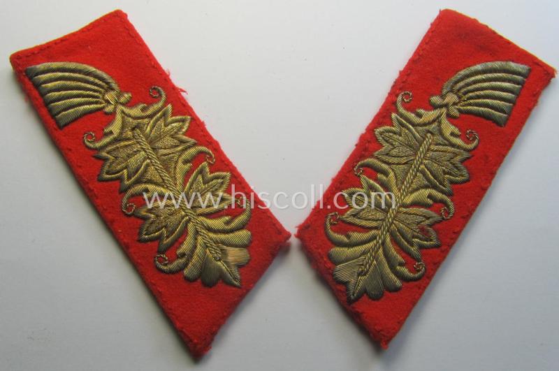 Pair of WH (Heeres) 'Kragenspiegel für Generale des Heeres'