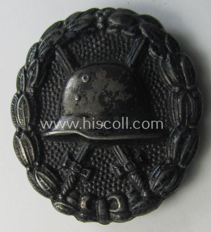 WWI-pattern black-class wound-badge (ie.: 'Verwundeten Abz. in Schwarz')