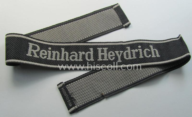 Waffen-SS, 1943-pattern cuff-title (ie. 'Ärmelstreifen'): 'SS-Geb.Jäg.-Rgts. 6. (u.11.)': 