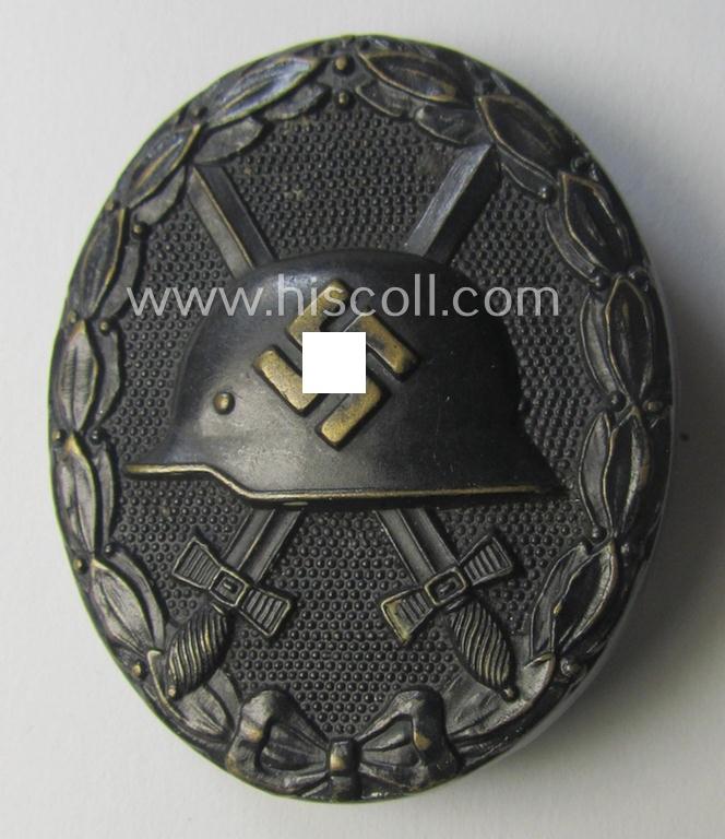Black-class wound-badge (or: 'Verwundeten-Abzeichen in Schwarz')