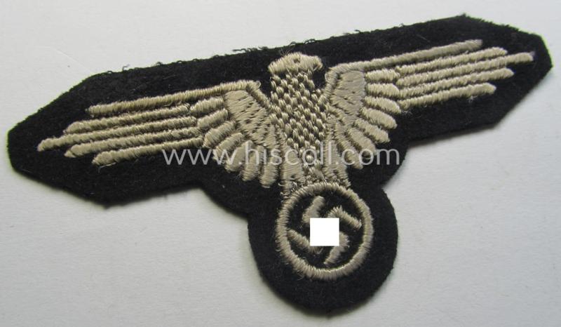 'SS' (ie. 'Waffen-SS'): 'RzM-style' EM- (ie. NCO-)pattern arm-eagle
