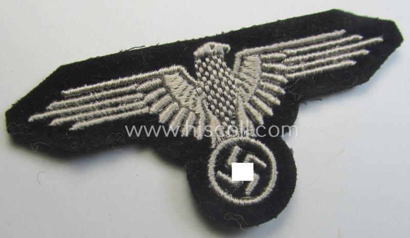 'SS' (ie. 'Waffen-SS'): 'RzM-style' EM- (ie. NCO-)pattern arm-eagle