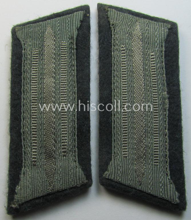 Pair of WH (Heeres) collar-tabs (ie.: 'Einheitskragenspiegel')