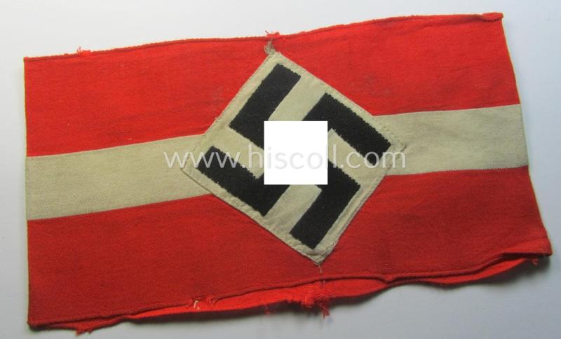 HJ- (ie. 'Hitlerjugend'-) related armband (ie. 'Armbinde')