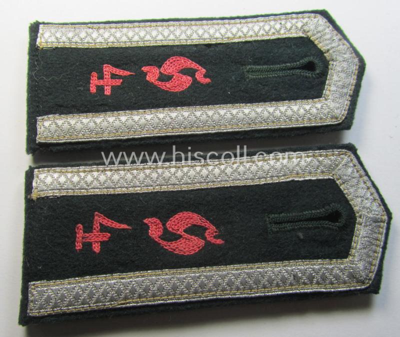 Pair of WH (Heeres)NCO-type shoulderstraps: 'Uffz. des Pz-Schützen-Rgts. 4'