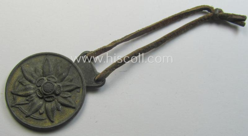 WH 'Gebirgsjäger'-related item: a semi-official, commemorative-medal (ie. talisman or 'Url') entitled: 'Eismeerfront - 1942-1943'