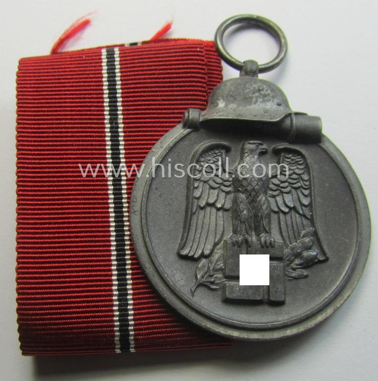 Medal-set: 'Winterschlacht im Osten 1941-42' being a maker- (ie. '100'-) marked specimen by the maker: 'Rudolf Wächtler & Lange'