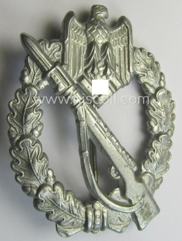 Hollow-back, 'Infanterie Sturmabzeichen in Silber' by: 'S.H.u.C.o.'
