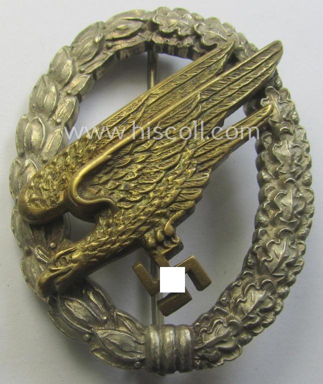 WH (Luftwaffe) 'Fallschirmschützen-Abzeichen' by: 'Imme & Sohn'