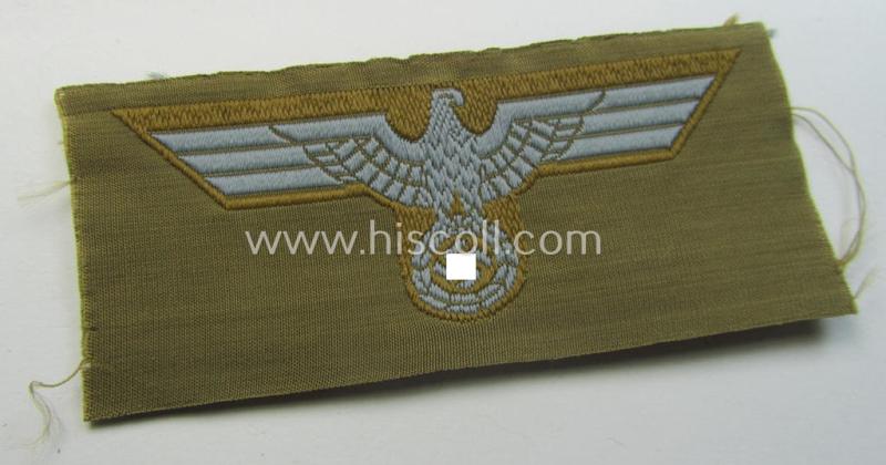 WH (Heeres) 'tropical-issue' (ie. DAK or: 'Deutsches Afrika Korps'-related-) side-cap-eagle