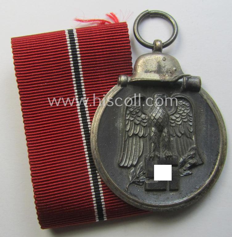 Medal-set: 'Winterschlacht im Osten 1941-42' being a maker- (ie. '65'-) marked specimen by the maker: 'Klein & Quenzer AG'