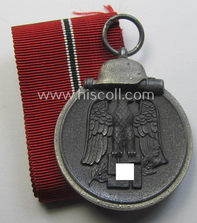 Medal-set: 'Winterschlacht im Osten 1941-42' being a maker- (ie. '73'-) marked specimen by the maker: 'Franz Mänert'