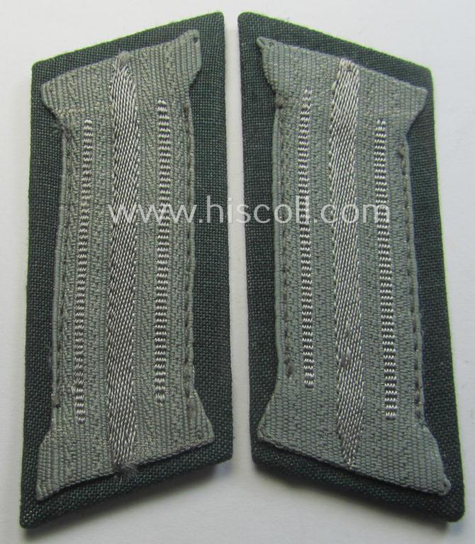 Pair of WH (Heeres) collar-tabs (ie.: 'Einheitskragenspiegel')
