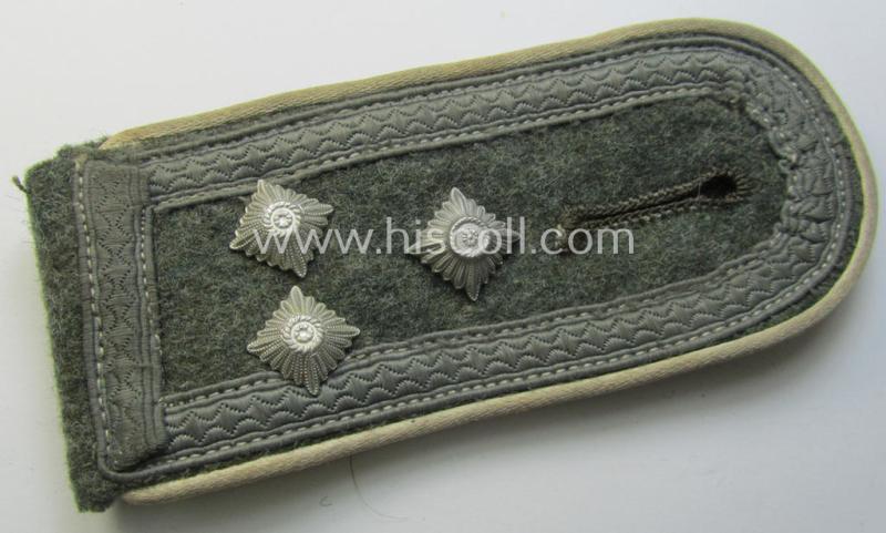 Single, WH (Heeres) NCO-type shoulderstrap: 'Stabsfeldwebel o. Spiess eines Infanterie-Rgts.'