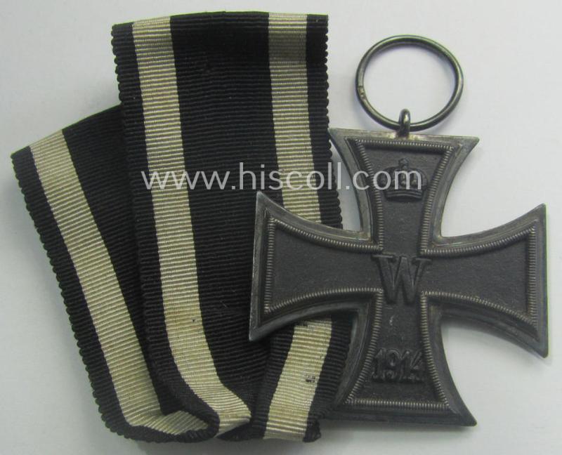 WWI-period: 'Eisernes Kreuz II. Klasse' (being a maker- ie. 'LV'-marked example)