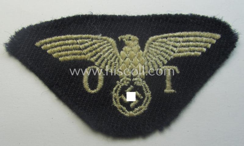 Minimally used - and truly rarely seen! - OT- (ie. 'Organisation Todt'-) related arm-eagle (ie. 'Ärmeladler für Nachrichtenhelferinnen des OT')