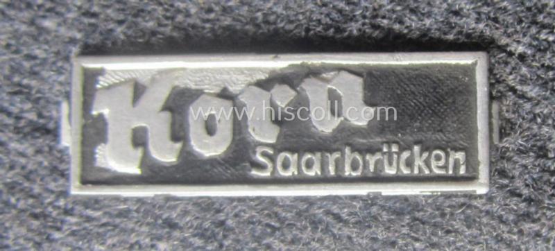 4-pieced, 'WWI'- (ie. TR-) related medal-bar (ie. 'Ordenspange') resp. depicting a WWI-period: 'EK II.Kl.', a: 'FKK 1914-18', a: 'TD-Ez. der 2. Kl.' and an Austrian WWI-commemorative medal