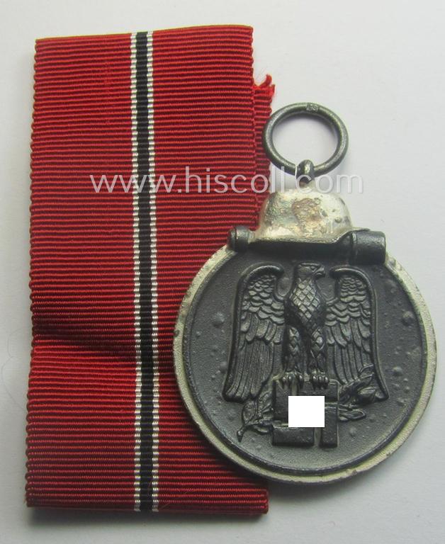 Medal-set: 'Winterschlacht im Osten 1941-42' being a maker- (ie. '18'-) marked specimen by the maker: 'Karl Wurster K.G. - Markneukirchen in Sa.'
