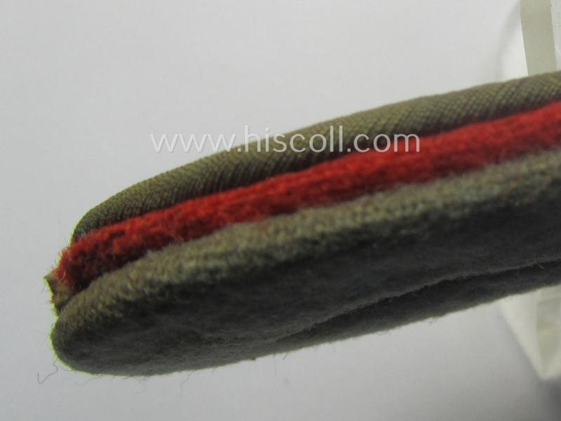 Single, WH (Heeres) neatly 'cyphered', officers-pattern shoulderboard as intended for a: 'Hauptmann der Reserve u. Feldingenieur des Heeres'