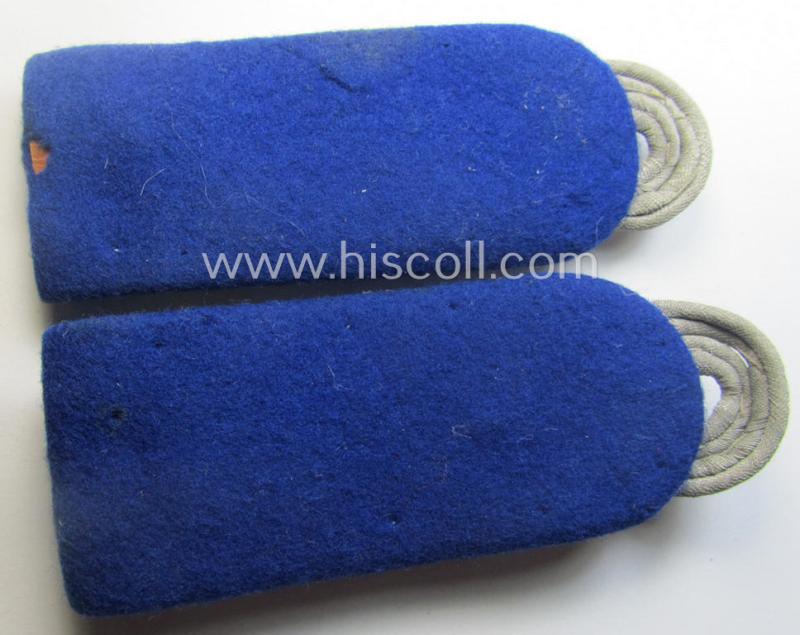 Pair of WH (Heeres) 'cyphered', officers'-type shoulderboards: 'Major u. Arzt' who served within the: 'Sanitäts-Trpn.'